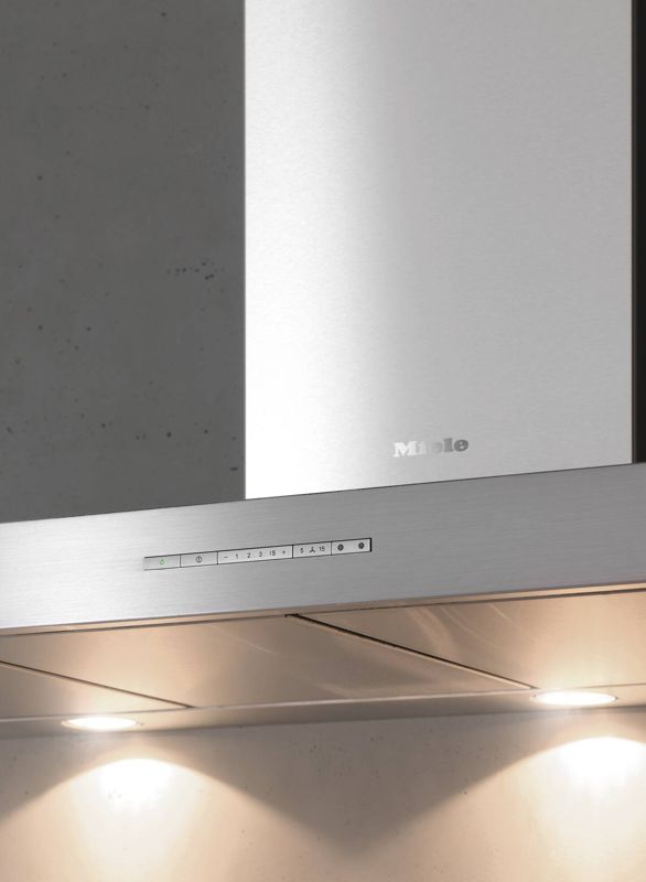 Miele DA 6596 D Puristic Canto Stainless steel, model DA 6596 D Puristic Canto — ventilation hoods specified and installed by iKitchen Cabinetry, view 2