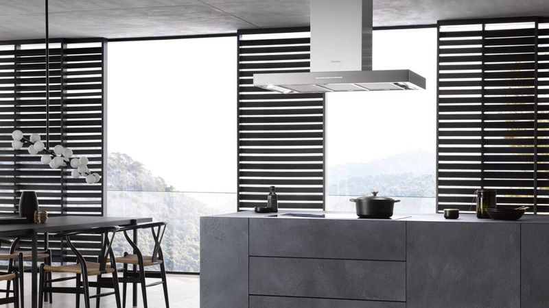 Miele PUR 98 D Stainless steel, model PUR 98 D — ventilation hoods specified and installed by iKitchen Cabinetry, view 3