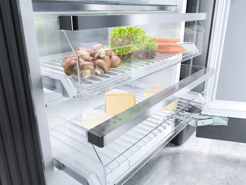Miele 30" MasterCool refrigerator, model K 2802 Vi — built-in refrigerators specified and installed by iKitchen Cabinetry, view 3