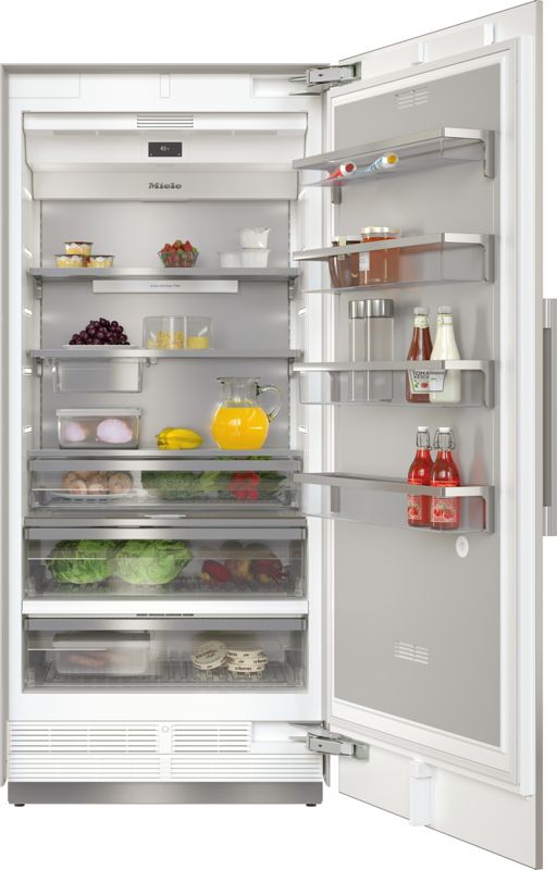 Miele 36" MasterCool refrigerator, model K 2902 SF — built-in refrigerators specified and installed by iKitchen Cabinetry