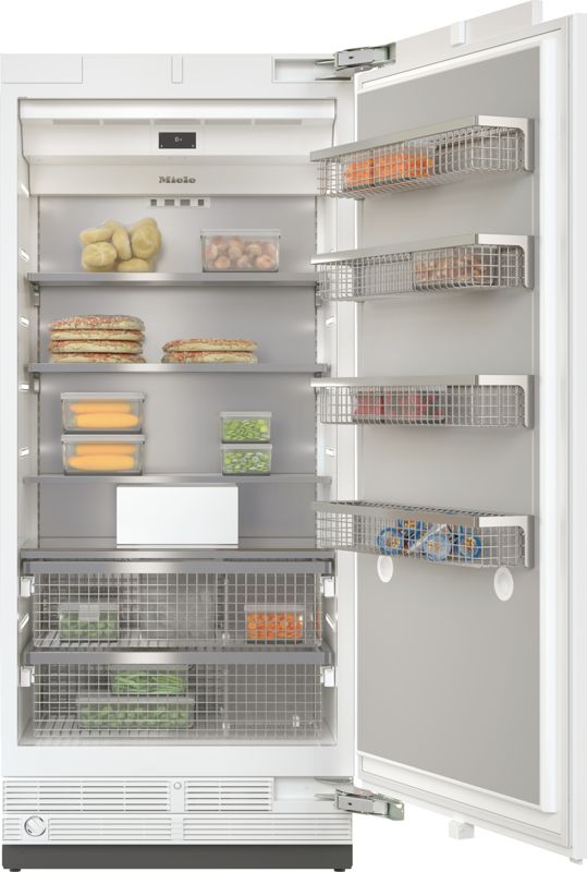 Miele 36" MasterCool Freezer, model F 2902 Vi — built-in freezers specified and installed by iKitchen Cabinetry
