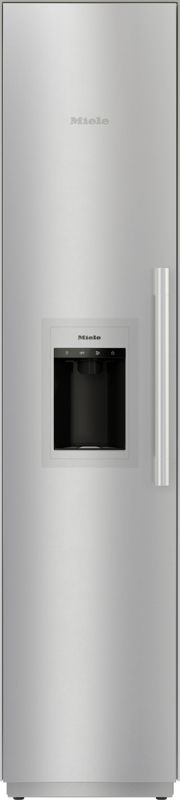 Miele 18" MasterCool freezer F 2472 SF Stainless steel/CleanSteel, model F 2472 SF — built-in freezers specified and installed by iKitchen Cabinetry, view 2