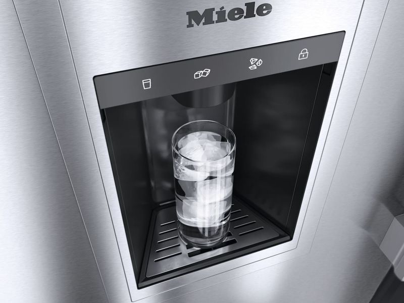 Miele 18" MasterCool freezer F 2472 SF Stainless steel/CleanSteel, model F 2472 SF — built-in freezers specified and installed by iKitchen Cabinetry, view 5