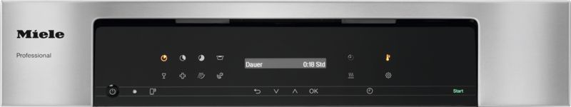 Miele PFD 101 U Stainless steel, model PFD 101 U — professional dishwashers specified and installed by iKitchen Cabinetry, view 5