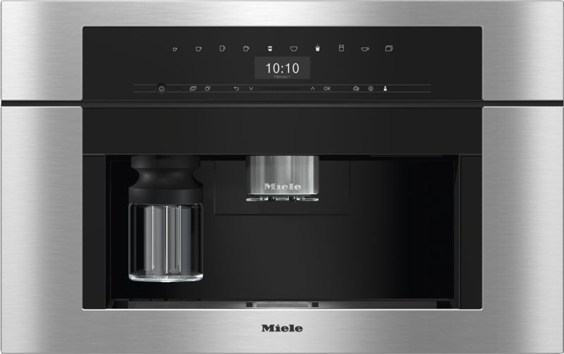 Miele Built-in coffee machine CVA 7370 Stainless steel/Clean Touch Steel, model CVA 7370 — built-in coffee machines specified and installed by iKitchen Cabinetry