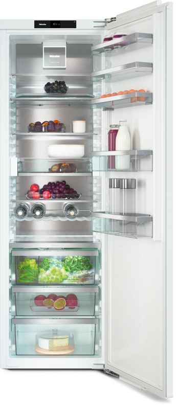 Miele 24" built-in refrigerator, model KS 7793 D — built-in refrigerators specified and installed by iKitchen Cabinetry