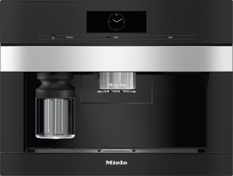 Miele Built-in coffee machine CVA 7840 Stainless steel/Clean Touch Steel, model CVA 7840 — built-in coffee machines specified and installed by iKitchen Cabinetry