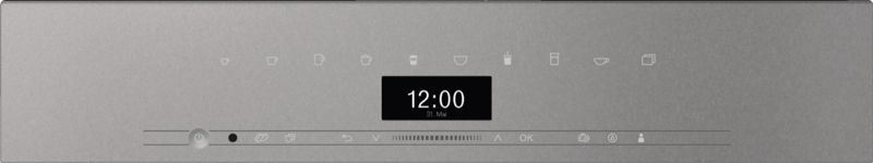 Miele Built-in coffee machine CVA 7440 Graphite grey, model CVA 7440 — built-in coffee machines specified and installed by iKitchen Cabinetry, view 2