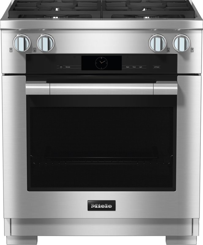 Miele HR 1924-3 LP DF Stainless steel/Clean Touch Steel, model HR 1924-3 LP DF — ranges specified and installed by iKitchen Cabinetry