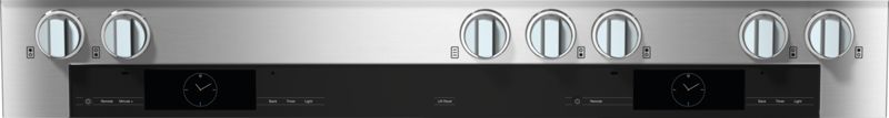 Miele HR 1955-3 G DF GR Stainless steel/Clean Touch Steel, model HR 1955-3 G DF GR — ranges specified and installed by iKitchen Cabinetry, view 2