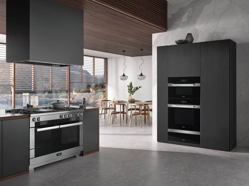 Miele 30" Compact Speed Oven H 7870 BM, model H 7870 BM — ovens specified and installed by iKitchen Cabinetry, view 3