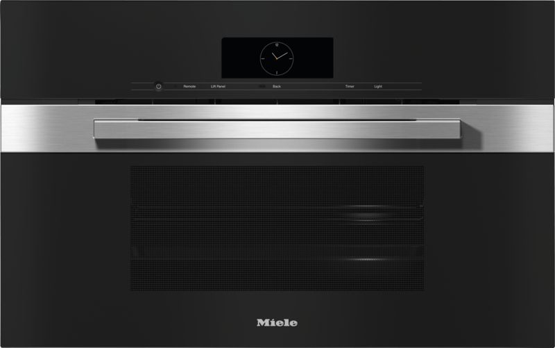 Miele 30" Compact Combi-Steam Oven XL, model DGC 7870 — steam & combi-steam ovens specified and installed by iKitchen Cabinetry