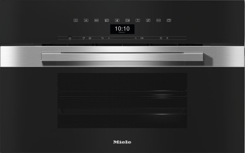 Miele 30" Compact Combi-Steam Oven XL, model DGC 7470 — steam & combi-steam ovens specified and installed by iKitchen Cabinetry