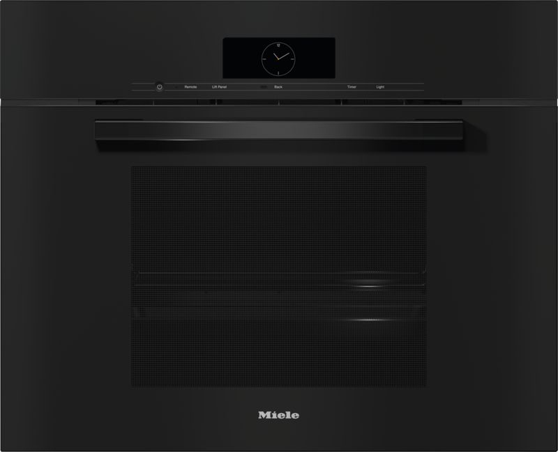 Miele 30" Combi-Steam Oven XXL DGC 7880 Obsidian Black, model DGC 7880 — steam & combi-steam ovens specified and installed by iKitchen Cabinetry