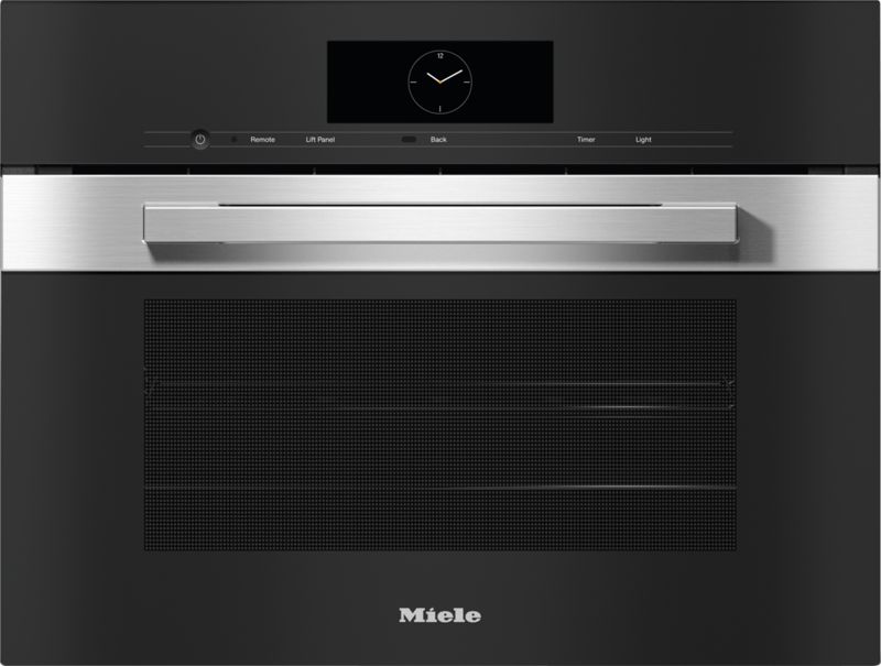 Miele 24" Compact Combi-Steam Oven XL, model DGC 7840 AM — steam & combi-steam ovens specified and installed by iKitchen Cabinetry