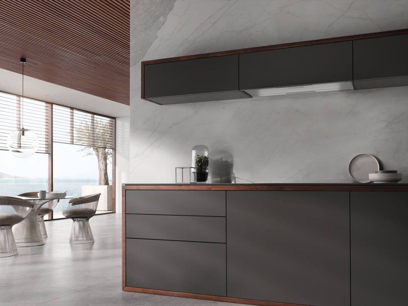 Miele DAS 8930 Stainless steel, model DAS 8930 — ventilation hoods specified and installed by iKitchen Cabinetry, view 4