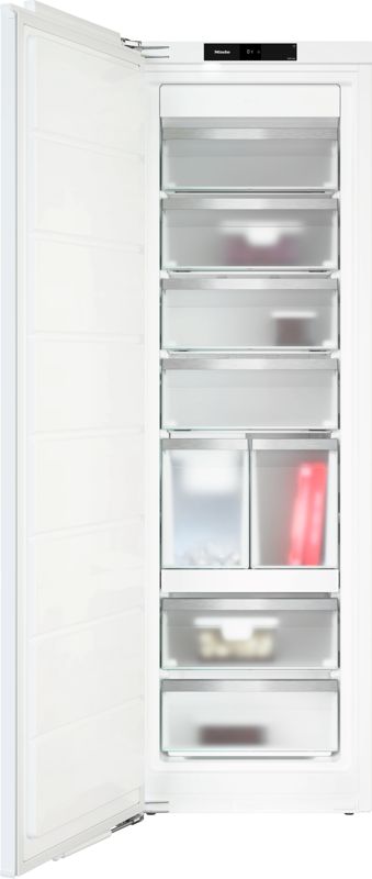 Miele 24" Built-in Freezer FNS 7794 E, model FNS 7794 E — built-in freezers specified and installed by iKitchen Cabinetry