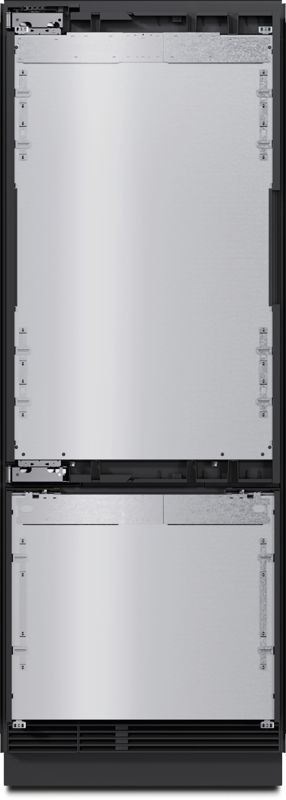 Miele 30" MasterCool bottom-mount unit, model KFMC 3836 L — built-in bottom mounts specified and installed by iKitchen Cabinetry, view 4