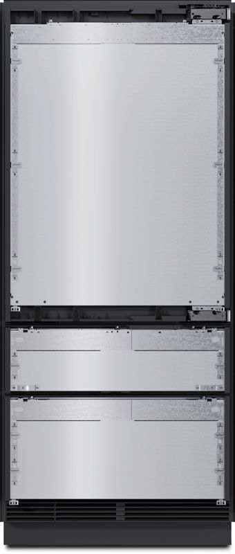 Miele 36" MasterCool bottom-mount unit KFMC 3846 R Compatible with furniture fronts, model KFMC 3846 R — built-in bottom mounts specified and installed by iKitchen Cabinetry, view 4