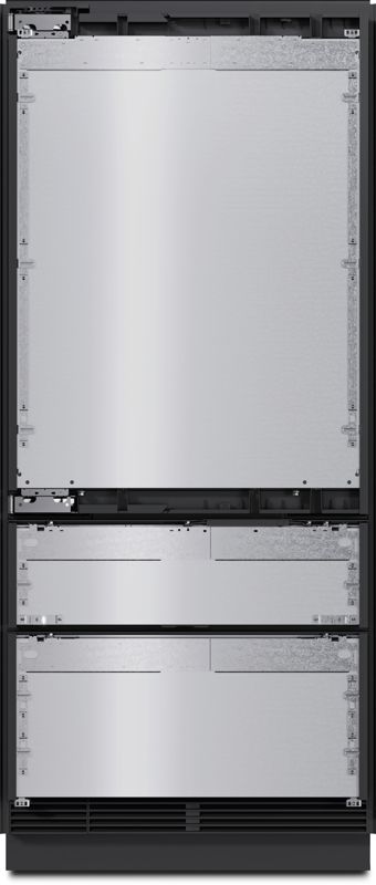Miele 36" MasterCool bottom-mount unit, model KFMC 3846 L — built-in bottom mounts specified and installed by iKitchen Cabinetry, view 4