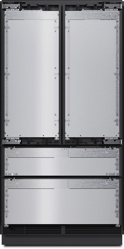 Miele 42" MasterCool FrenchDoor bottom-mount unit, model KFMC 3858 FD — built-in bottom mounts specified and installed by iKitchen Cabinetry, view 4