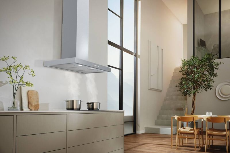 Miele DAP 1927 Stainless steel, model DAP 1927 — ventilation hoods specified and installed by iKitchen Cabinetry, view 5