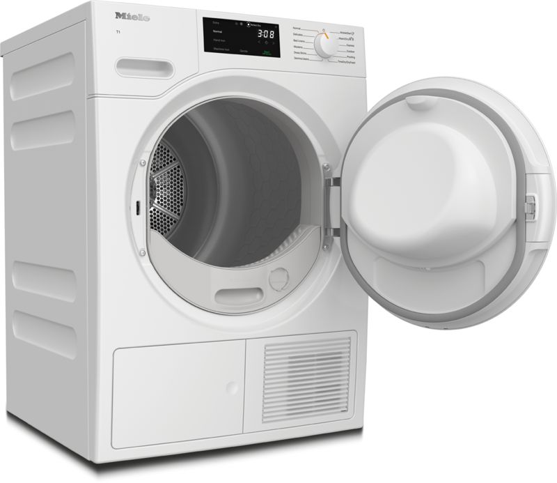Miele T1 Heat-Pump Dryer TXB360WP, model TXB360WP — heat-pump dryers specified and installed by iKitchen Cabinetry, view 2