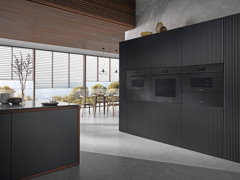Miele H 7870 BMX Obsidian Black, model H 7870 BMX — ovens specified and installed by iKitchen Cabinetry, view 3
