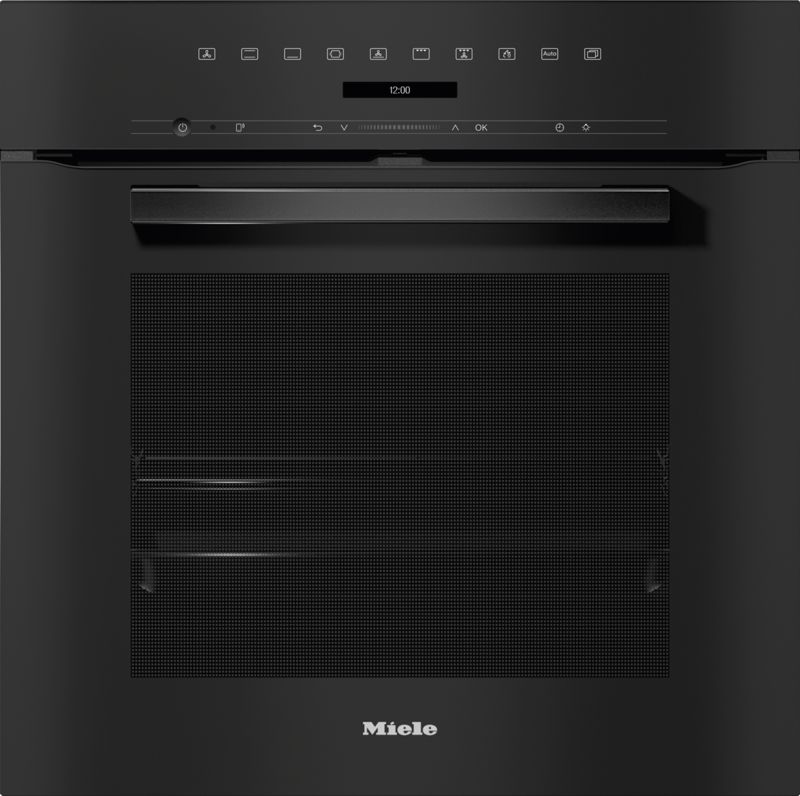 Miele H 7263 BP Obsidian Black – 24" oven, model H 7263 BP — ovens specified and installed by iKitchen Cabinetry