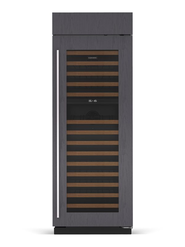 Sub-Zero Classic Wine Storage, model CL50WG — wine storage specified and installed by iKitchen Cabinetry, view 2