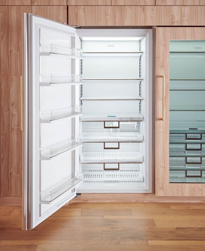 Sub-Zero 36" Classic Freezer - Panel Ready, model CL3650F/O/L — column freezer specified and installed by iKitchen Cabinetry, view 3