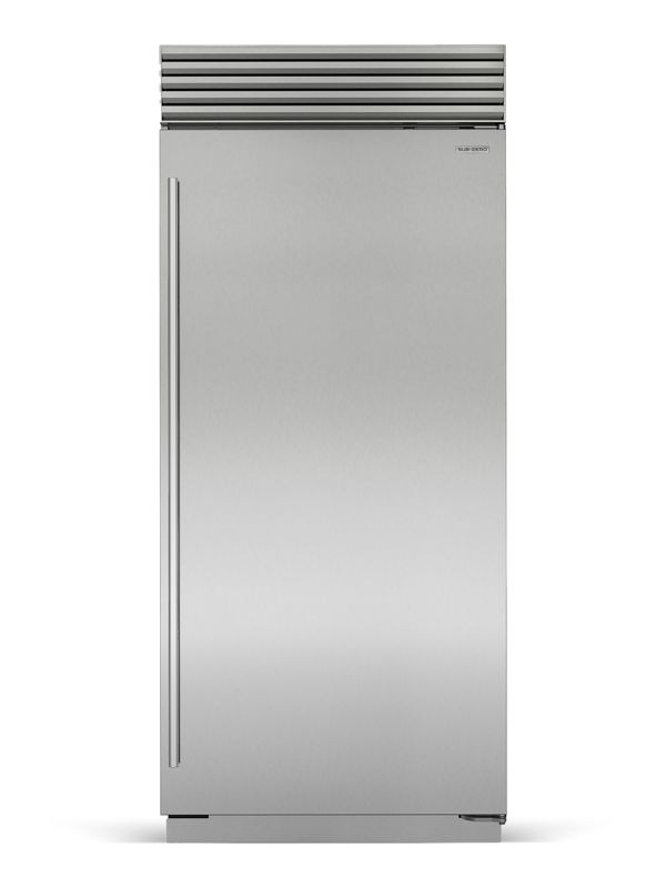 Sub-Zero 36" Classic Freezer, model CL3650F/S/T/R — column freezer specified and installed by iKitchen Cabinetry