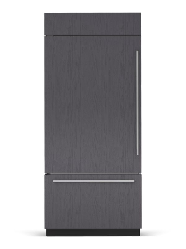Sub-Zero 36" Classic Over-and-Under Refrigerator/Freezer with Internal Dispenser - Panel Ready, model CL3650UID/O/L — over-and-under specified and installed by iKitchen Cabinetry