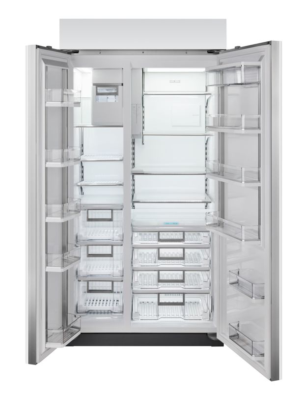 Sub-Zero 42" Classic Side-by-Side Refrigerator/Freezer with Internal Dispenser - Panel Ready, model CL4250SID/O — side-by-side specified and installed by iKitchen Cabinetry, view 2
