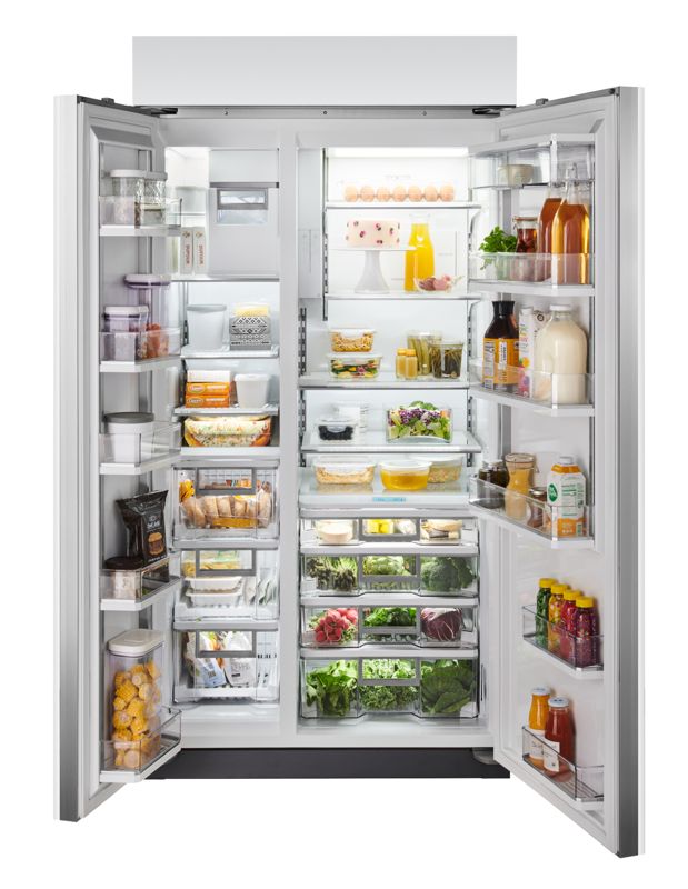 Sub-Zero 42" Classic Side-by-Side Refrigerator/Freezer with Internal Dispenser - Panel Ready, model CL4250SID/O — side-by-side specified and installed by iKitchen Cabinetry, view 3