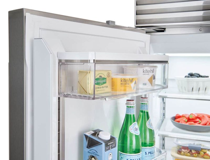 Sub-Zero 48" Classic French Door Refrigerator/Freezer, model CL4850UFD/S/P — french doors specified and installed by iKitchen Cabinetry, view 2