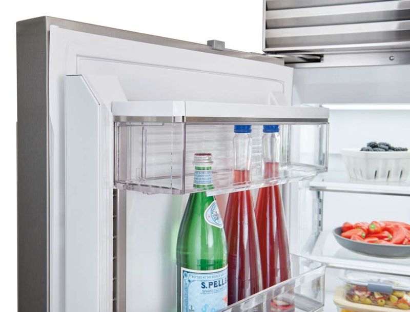 Sub-Zero 48" Classic French Door Refrigerator/Freezer, model CL4850UFD/S/P — french doors specified and installed by iKitchen Cabinetry, view 5