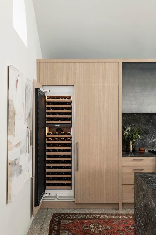 Sub-Zero 24" Designer Wine Storage - Panel Ready, model DEC2450W/L — wine storage specified and installed by iKitchen Cabinetry, view 4