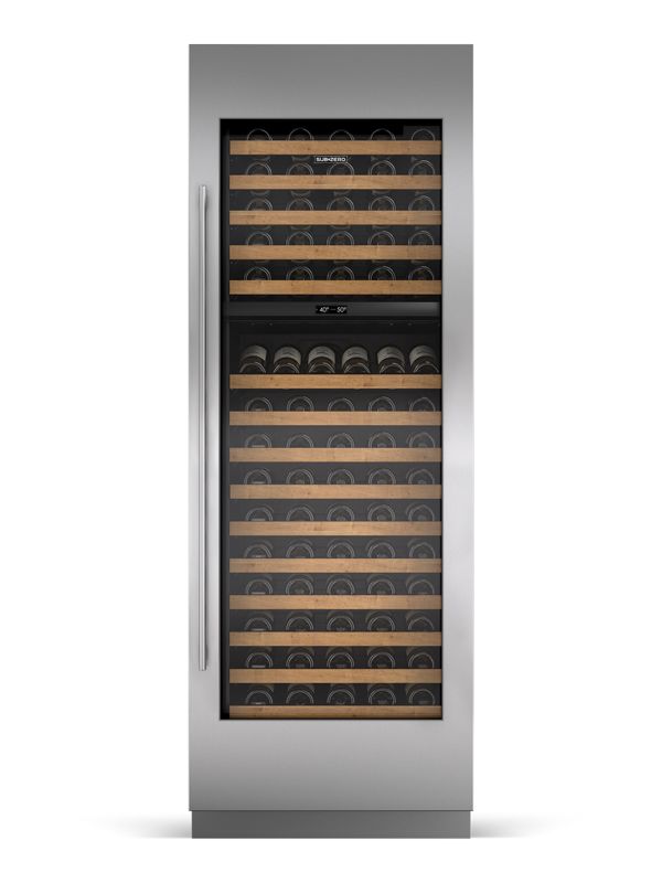 Sub-Zero 30" Designer Wine Storage - Panel Ready, model DEC3050W/R — wine storage specified and installed by iKitchen Cabinetry, view 2