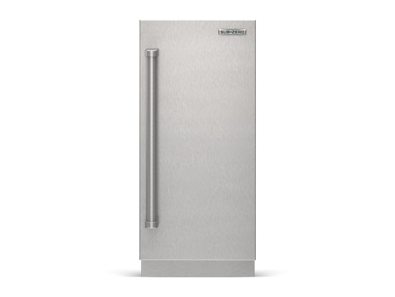 Sub-Zero 15" Designer Undercounter Beverage Center with Solid Door - Panel Ready, model DEU1550B/R — undercounter refrigeration specified and installed by iKitchen Cabinetry