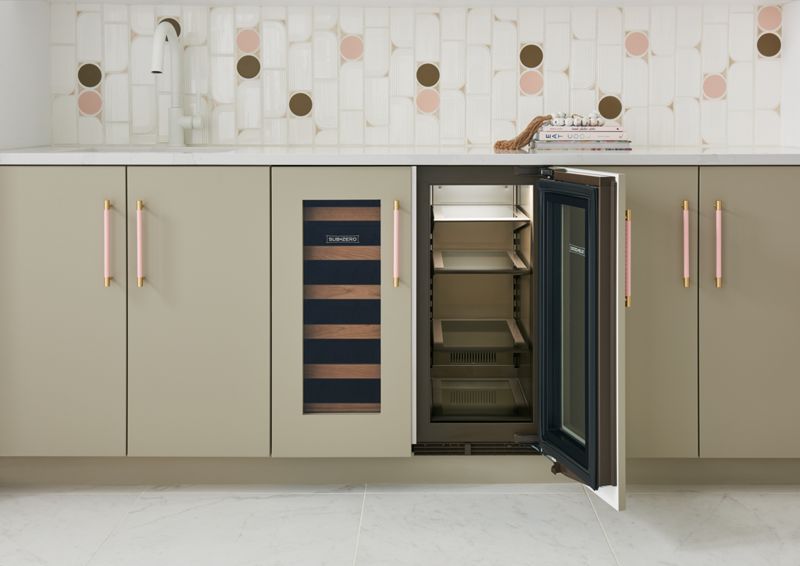 Sub-Zero 15" Designer Undercounter Beverage Center - Panel Ready, model DEU1550BG/R — undercounter refrigeration specified and installed by iKitchen Cabinetry, view 5