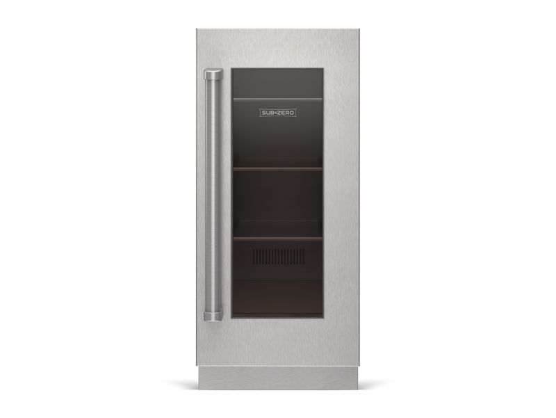Sub-Zero 15" Designer Undercounter Beverage Center - Panel Ready, model DEU1550BG/R — undercounter refrigeration specified and installed by iKitchen Cabinetry