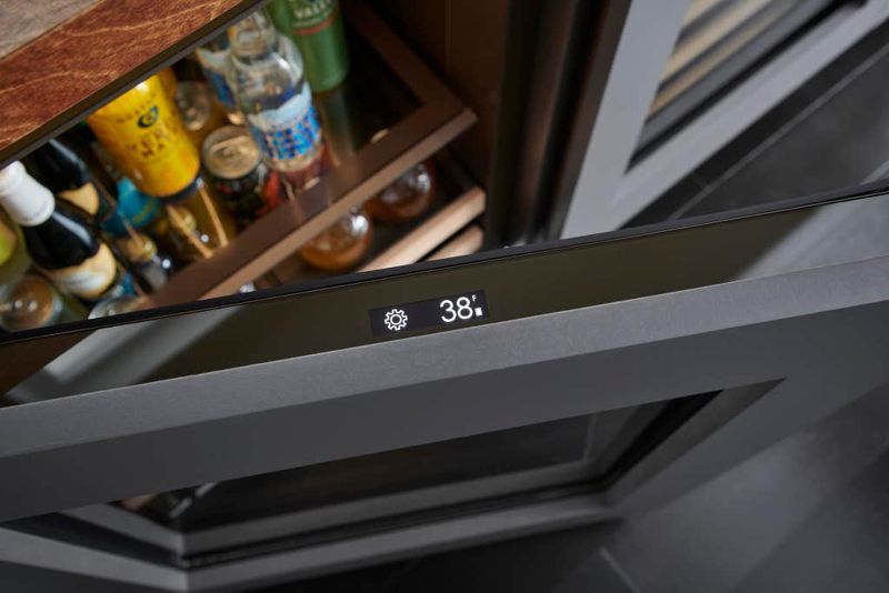 Sub-Zero 24" Designer Undercounter ADA Height Beverage Center - Panel Ready, model DEU2450BG/ADA/L — undercounter refrigeration specified and installed by iKitchen Cabinetry, view 6