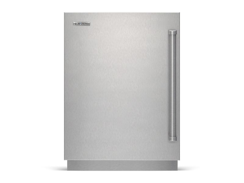 Sub-Zero 24" Designer Undercounter Refrigerator - Panel Ready, model DEU2450R/L — undercounter refrigeration specified and installed by iKitchen Cabinetry