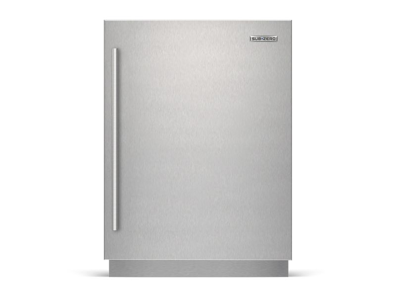 Sub-Zero 24" Designer Undercounter Refrigerator/Freezer with Ice Maker – Panel Ready, model DEU2450CI/R — undercounter refrigeration specified and installed by iKitchen Cabinetry, view 3