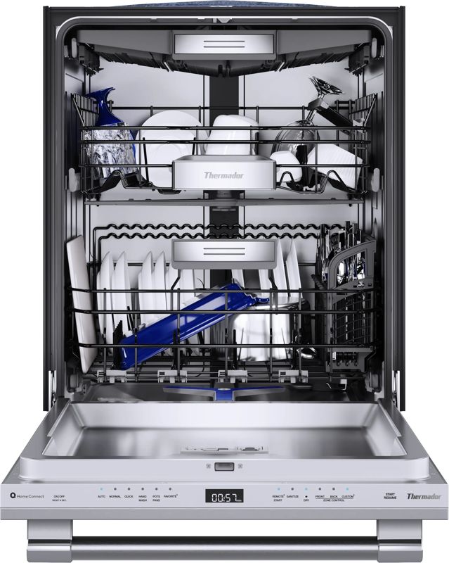 Thermador DWHD661EFP, model DWHD661EFP — dishwashers specified and installed by iKitchen Cabinetry, view 3