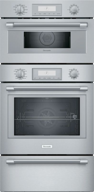 Thermador PODMCW31W, model PODMCW31W — ovens specified and installed by iKitchen Cabinetry