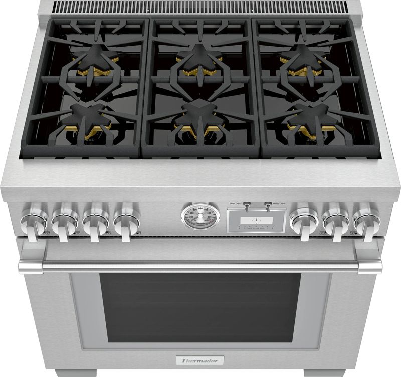Thermador PRG366WG, model PRG366WG — ranges specified and installed by iKitchen Cabinetry, view 5