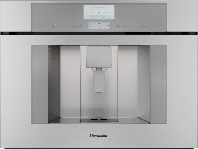 Thermador TCM24PS, model TCM24PS — coffee machines specified and installed by iKitchen Cabinetry
