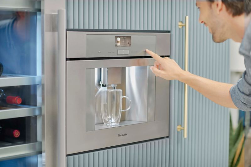 Thermador TCM24TS, model TCM24TS — coffee machines specified and installed by iKitchen Cabinetry, view 6